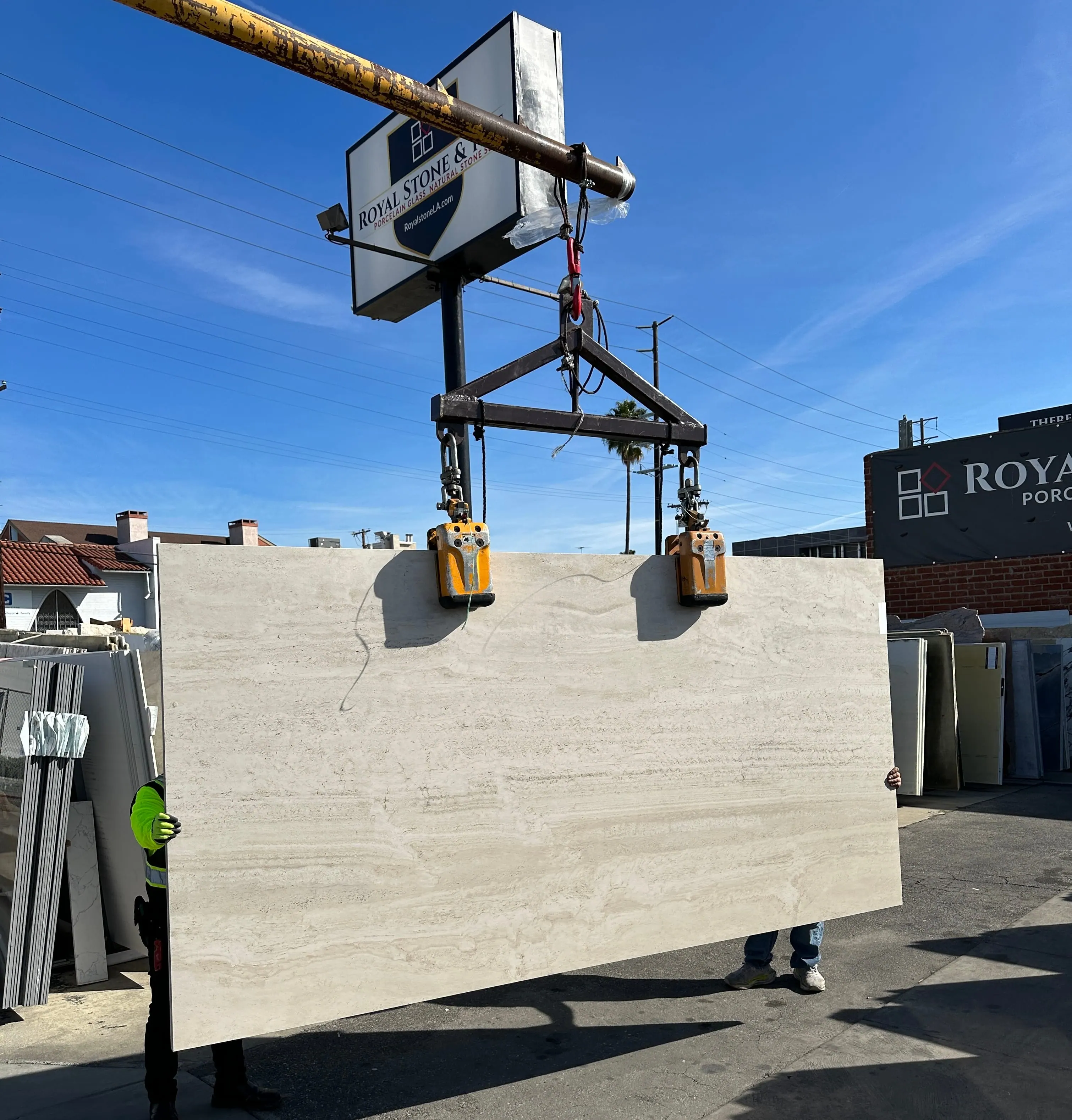 ABK Navona Bone Italian porcelain slab