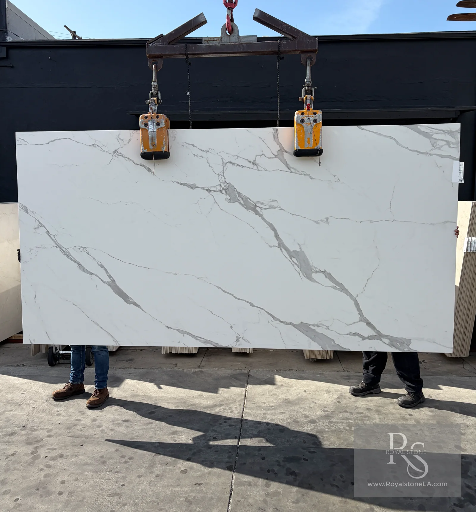 Materia Statuario Italian porcelain slab