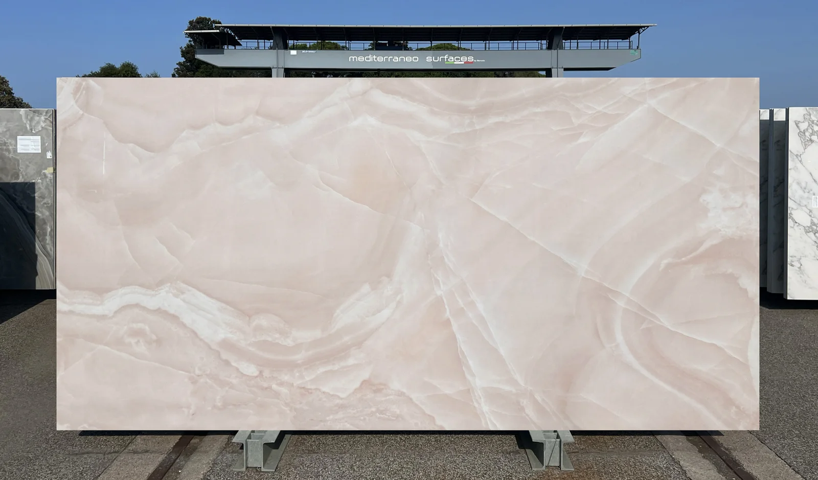 Cristallo Rose Italian porcelain slab