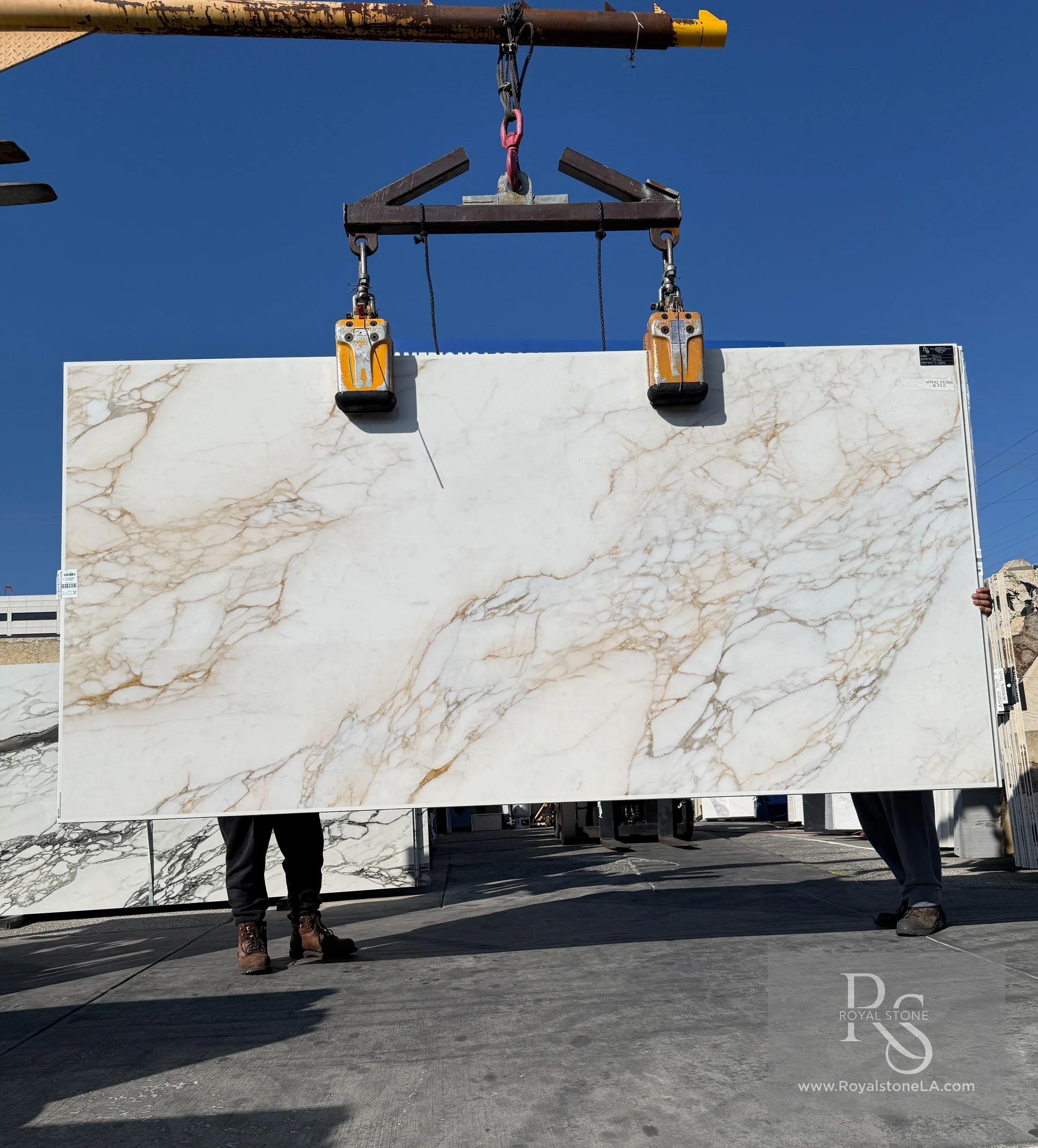 Calacatta Antico Italian porcelain slab