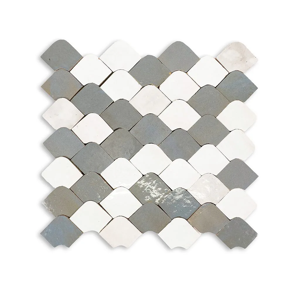 Zellige Classique Mosaic Chourai  pattern tile from the supplier pattern library