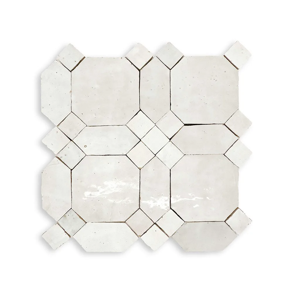 Zellige Classique Octagonal pattern tile from the supplier pattern library