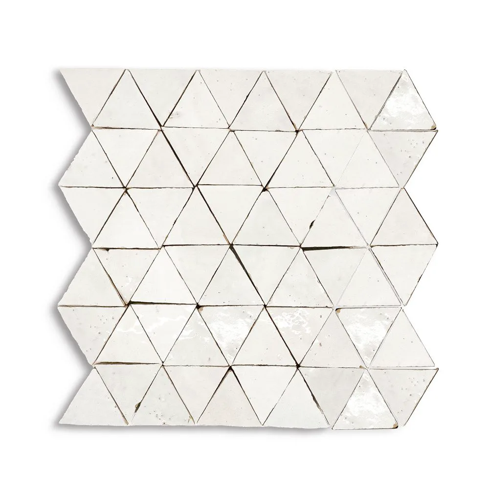 Zellige Classique Triangle Mosaic pattern tile from the supplier pattern library
